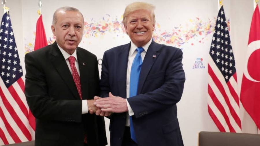 Αποκαλυπτικό ρεπορτάζ του CNN για τις σχέσεις Τραμπ-Ερντογάν