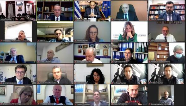 Σταϊκούρας στο ΕΒΕΠ: Εντός Απριλίου εξελίξεις για τα Ναυπηγεία Σκαραμαγκά
