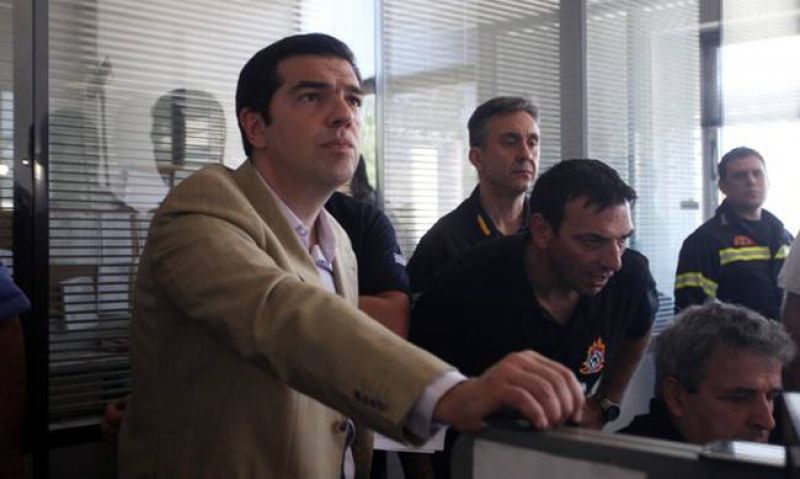 Α. Τσίπρας: Θα συνδράμει Αεροπορία, Στρατός-Ζητήσαμε βοήθεια από την Ευρώπη
