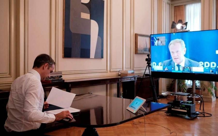 Μητσοτάκης στο ΕΛΚ: Ανάγκη για αυστηρό μήνυμα στην Τουρκία-Όχι μόνο δηλώσεις