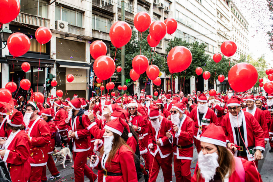 Κυκλοφοριακές ρυθμίσεις στην Αθήνα για το «Athens Santa Run 2025»