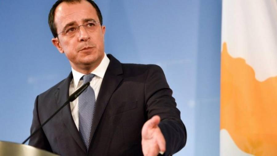 Χριστοδουλίδης για Κυπριακό: Στόχος η επανέναρξη ουσιαστικών συνομιλιών με Τουρκία