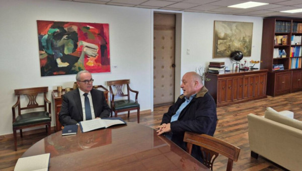 Παπαθανάσης-Μπέος: Συνάντηση για τη χρηματοδότηση του master plan ύδρευσης Βόλου