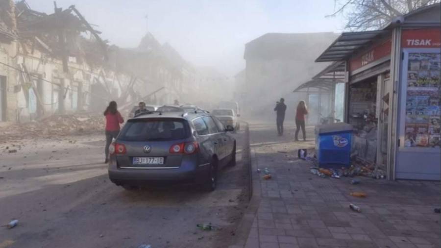 Σεισμός στην Κροατία: Πληροφορίες για νεκρό παιδί και τραυματίες (video)