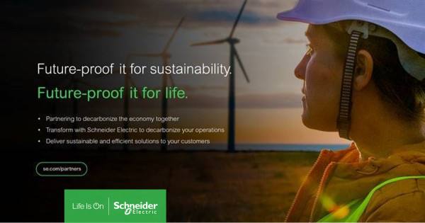 Schneider Electric: Ενισχύει τις συνεργασίες της με στόχο τη βιωσιμότητα