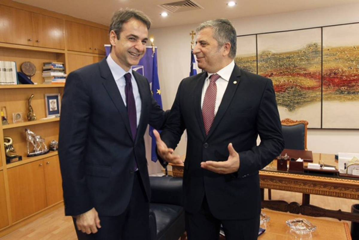 Συνάντηση Μητσοτάκη-Πατούλη, με φόντο το δήμο της Αθήνας
