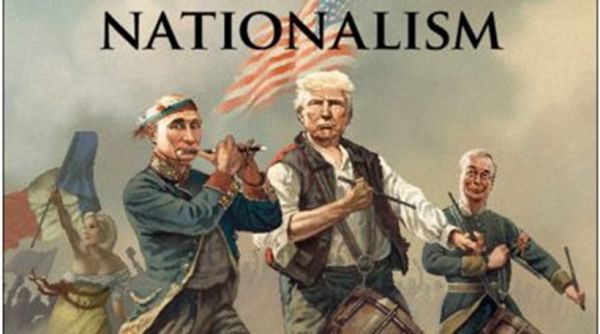 «Νέος εθνικισμός»:Τραμπ, Φάρατζ, Πούτιν και Λεπέν στο εξώφυλλο του Εconomist