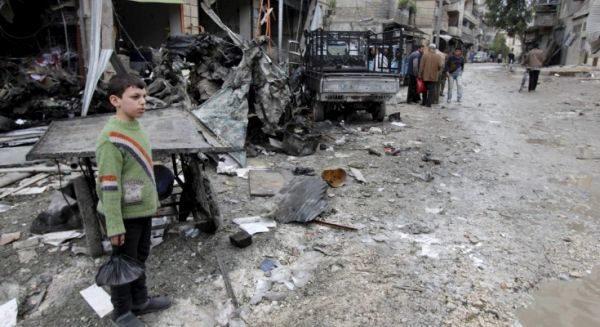 Νέος αιματηρός βομβαρδισμός στο Χαλέπι