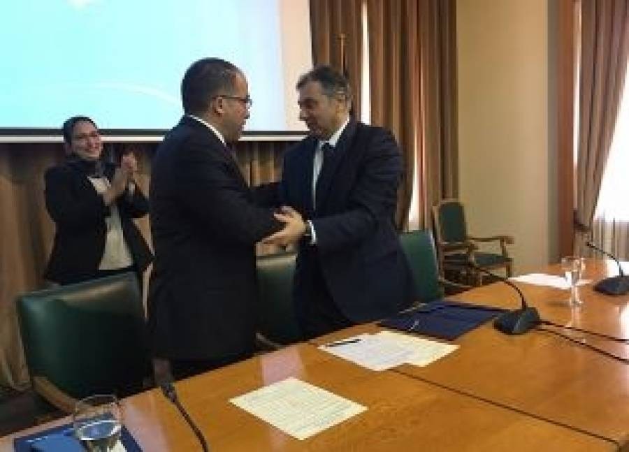 Πρωτόκολλο Συνεργασίας Ε.Β.Ε.Π. και Ναυτιλιακού Επιμελητηρίου Port Said