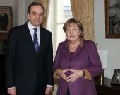 Τετ - α - τετ με τη Μέρκελ ο Σαμαράς