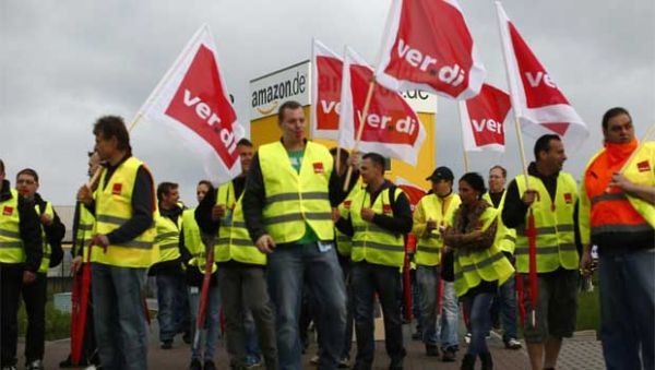 Amazon: Συνεχίζουν την απεργία οι εργαζόμενοι στη Γερμανία