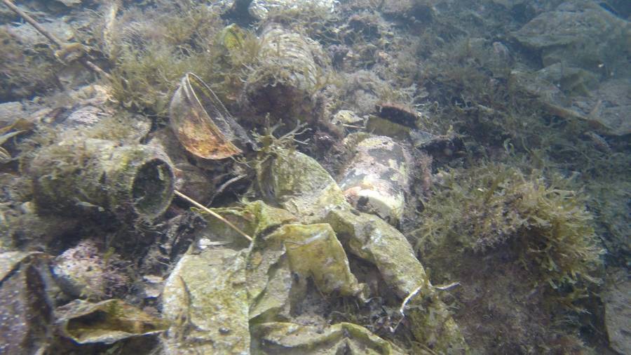 «Project ELEFSINA»: 200 κιλά απορριμμάτων ανασύρθηκαν από τη Μαρίνα