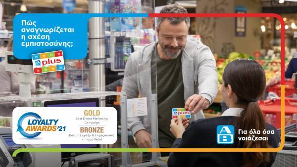 ΑΒ Βασιλόπουλος: Τρεις Διακρίσεις στα Loyalty &amp; e-volution Awards 2021