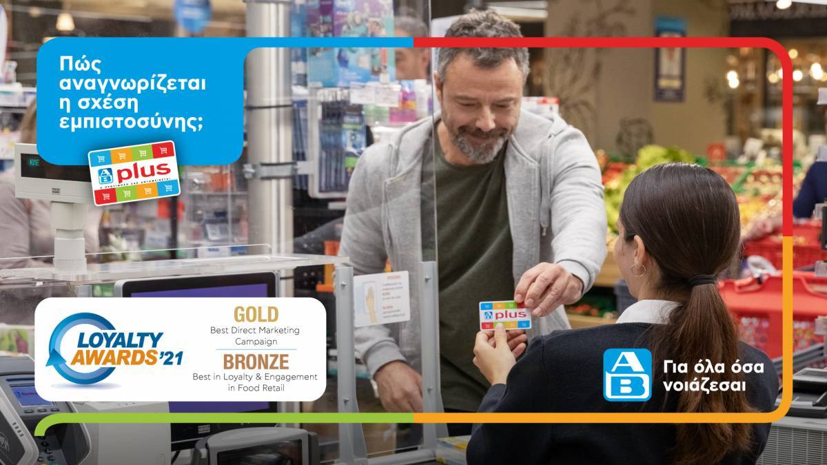 ΑΒ Βασιλόπουλος: Τρεις Διακρίσεις στα Loyalty &amp; e-volution Awards 2021