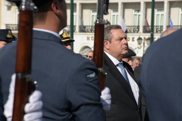 Καμμένος: Ένοπλες Δυνάμεις, λαός και Εκκλησία είναι μαζί
