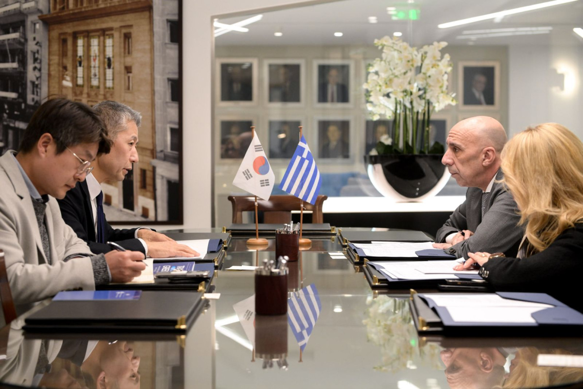 Συνάντηση Μπρατάκου με τον Πρέσβη της Νότιας Κορέας- Τι συζητήθηκε