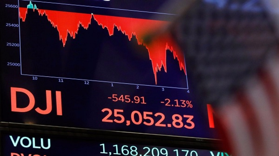 Wall Street: «Βυθίζεται» περισσότερο στη bear market-Σε χαμηλό 2ετίας ο S&amp;P 500