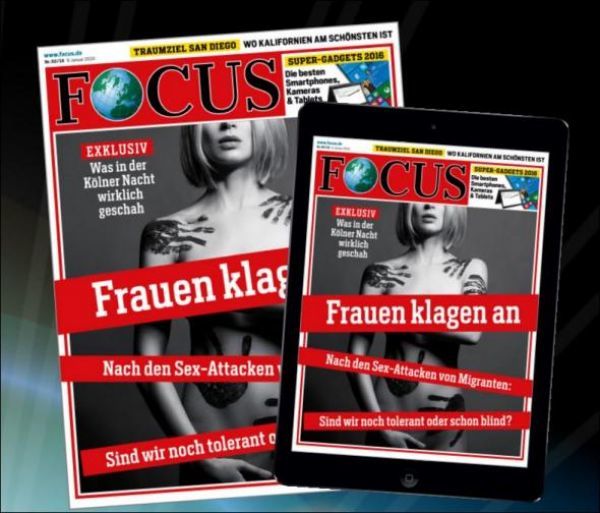 Focus: Σάλος στη Γερμανία με το εξώφυλλο του περιοδικού