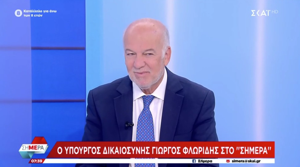 Φλωρίδης: Κίνηση απελπισίας της αντιπολίτευσης η επιστροφή Τσίπρα – «Αυτοκτονία» οι διαμαρτυρίες κατά του Ισραήλ
