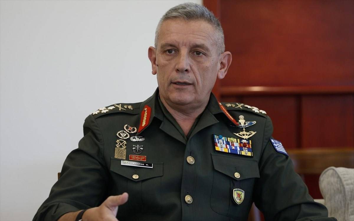 Μήνυμα αρχηγού ΓΕΕΘΑ στην Τουρκία: «ΟΧΙ» σε κάθε εκβιαστική απειλή
