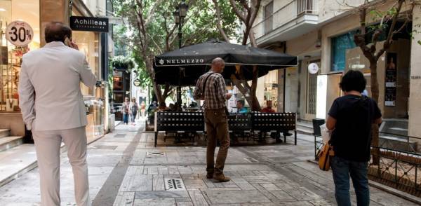 Η «εμπορική εικόνα» στο Κολωνάκι 18 μήνες μετά το lockdown
