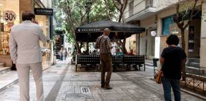 Η «εμπορική εικόνα» στο Κολωνάκι 18 μήνες μετά το lockdown