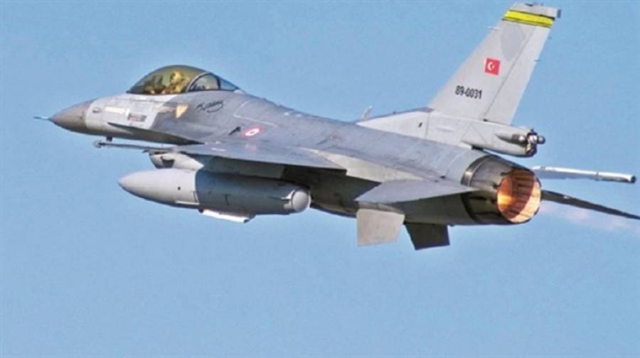 Τουρκικά F-16 πέταξαν πάνω από τη Ρόδο