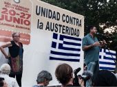 Μαδρίτη: Δυναμική η διαδήλωση υπέρ της Ελλάδας
