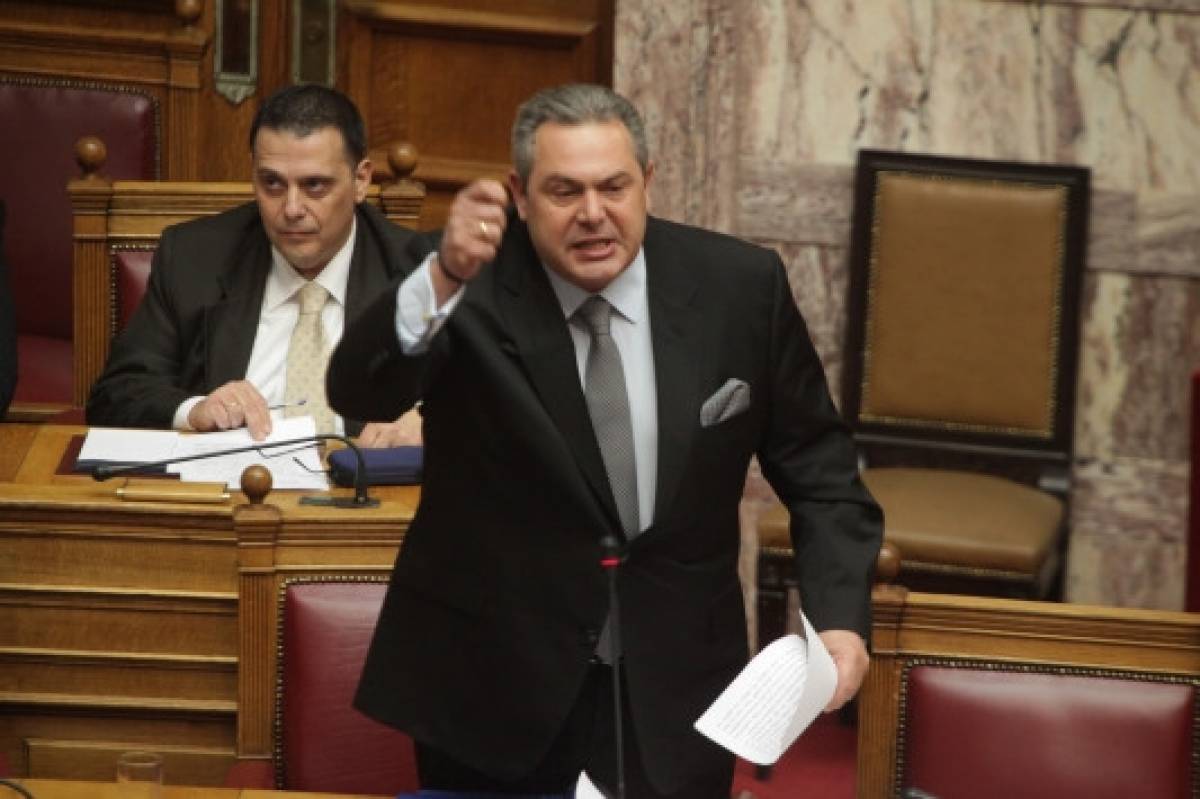 Καμμένος: Βαριά προσβολή των Ενόπλων Δυνάμεων από τη Χρυσή Αυγή