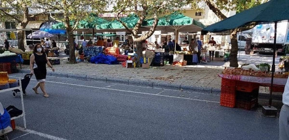 Αναστολή λειτουργίας λαϊκης στην Κοζάνη λόγω μη τήρησης μέτρων