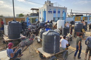 Αποκαταστάθηκε η υδροδότηση στην κεντρική Γάζα μετά από εννέα μήνες διακοπής