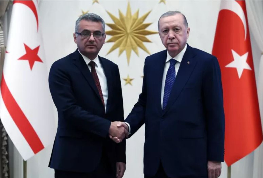 Κυπριακό: Ο Ερντογάν επιμένει στη λύση της διχοτόμησης – Σε διαφορετική γραμμή ο Ερχιουρμάν