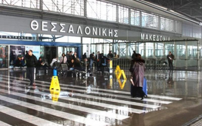 Προβλήματα λόγω της έντονης βροχόπτωσης στο αεροδρόμιο «Μακεδονία»