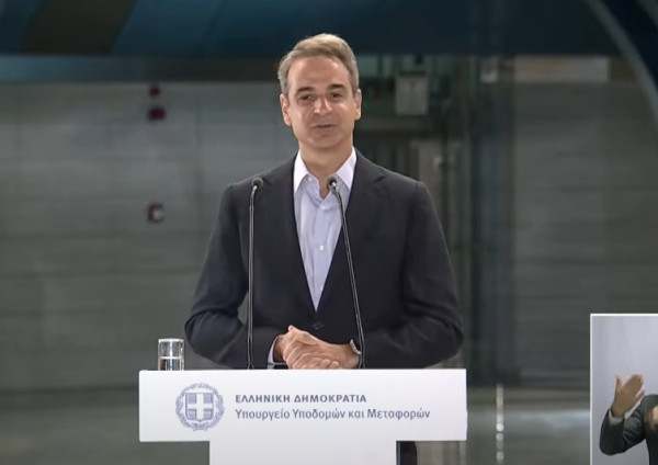 Μητσοτάκης στο μετρό Πειραιά: Εμείς παραδίδουμε έργα, όχι μουσαμάδες