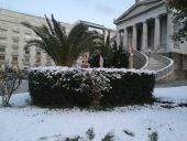 Στα λευκά η Αττική λόγω «Τηλέμαχου» (photos) - Κυκλοφοριακές ρυθμίσεις