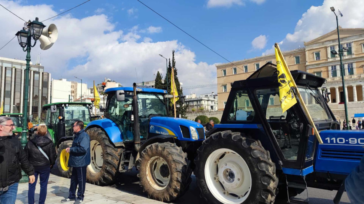 Πώς θα πραγματοποιηθεί η κάθοδος των τρακτέρ στο Σύνταγμα