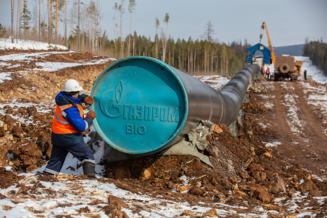 Gazprom: Συνεχίζεται κανονικά η μεταφορά αερίου απ'την Ουκρανία στην Ευρώπη