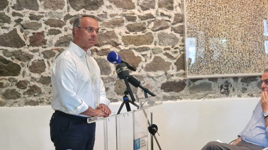 Σταϊκούρας- Φράγμα Τσικνιά: Εξασφαλίζει υψηλής ποιότητας πόσιμο νερό στη Μυτιλήνη