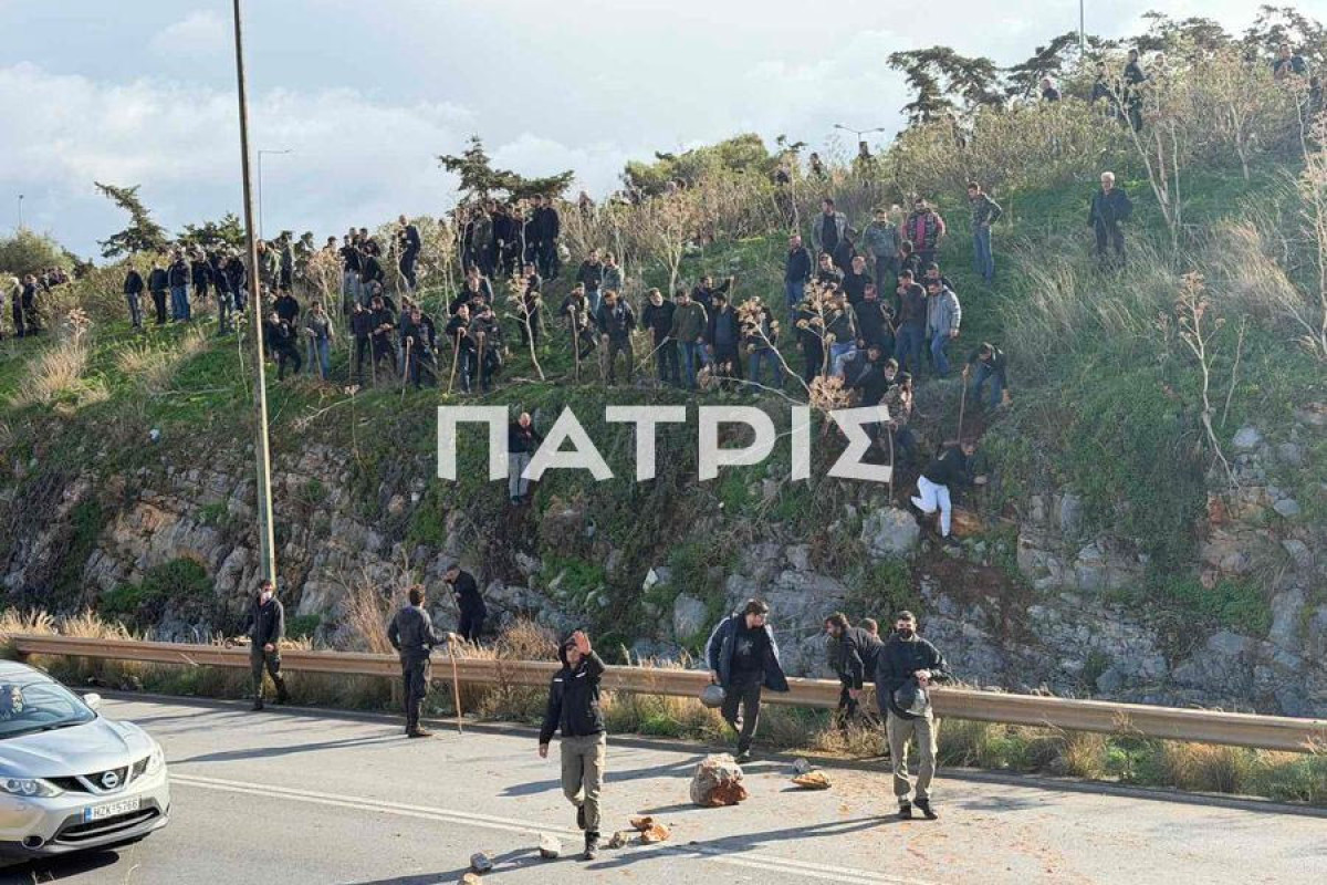 Επεισόδια (χημικά και πετροπόλεμος) μεταξύ αγροτών και αστυνομίας σε Ηράκλειο και Χανιά