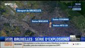 Εκρήξεις Βρυξέλλες: Που χτύπησαν οι τρομοκράτες-Δείτε τον χάρτη