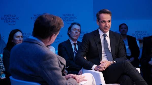 Μητσοτάκης στο Νταβός: Το «Πράσινο New Deal» ενώνει την Ευρώπη
