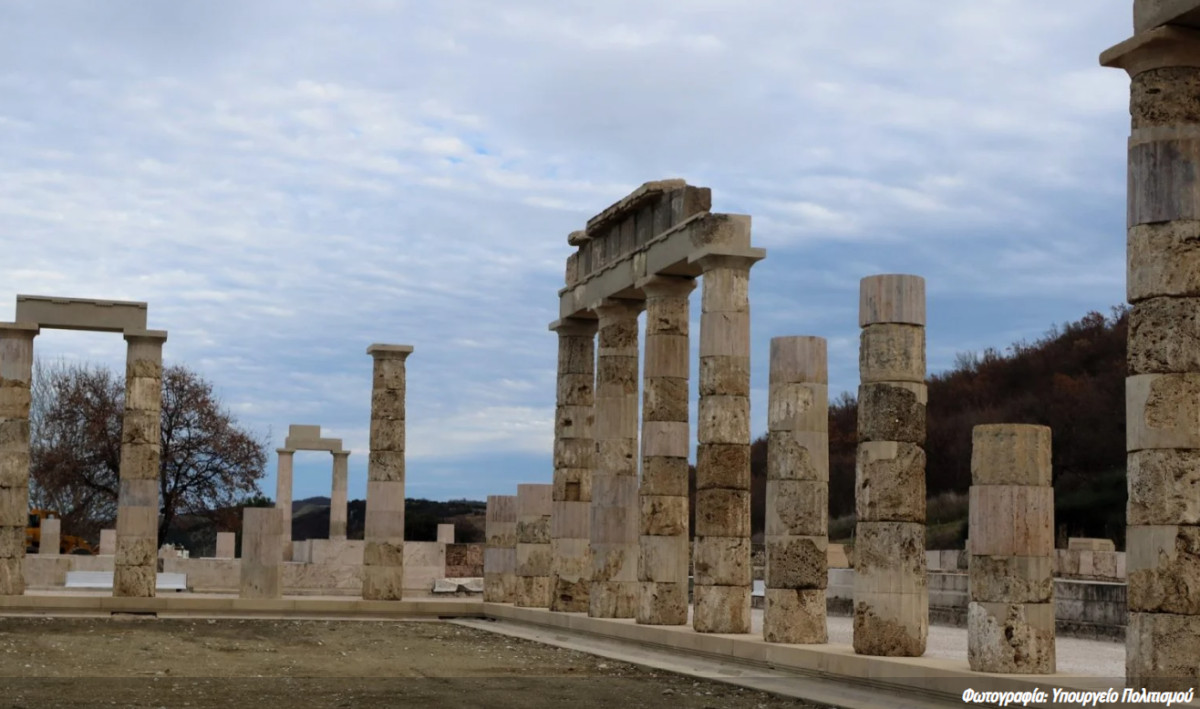 Αιγές: Εγκαινιάζεται σήμερα το αναστηλωμένο ανάκτορο του Φιλίππου Β’