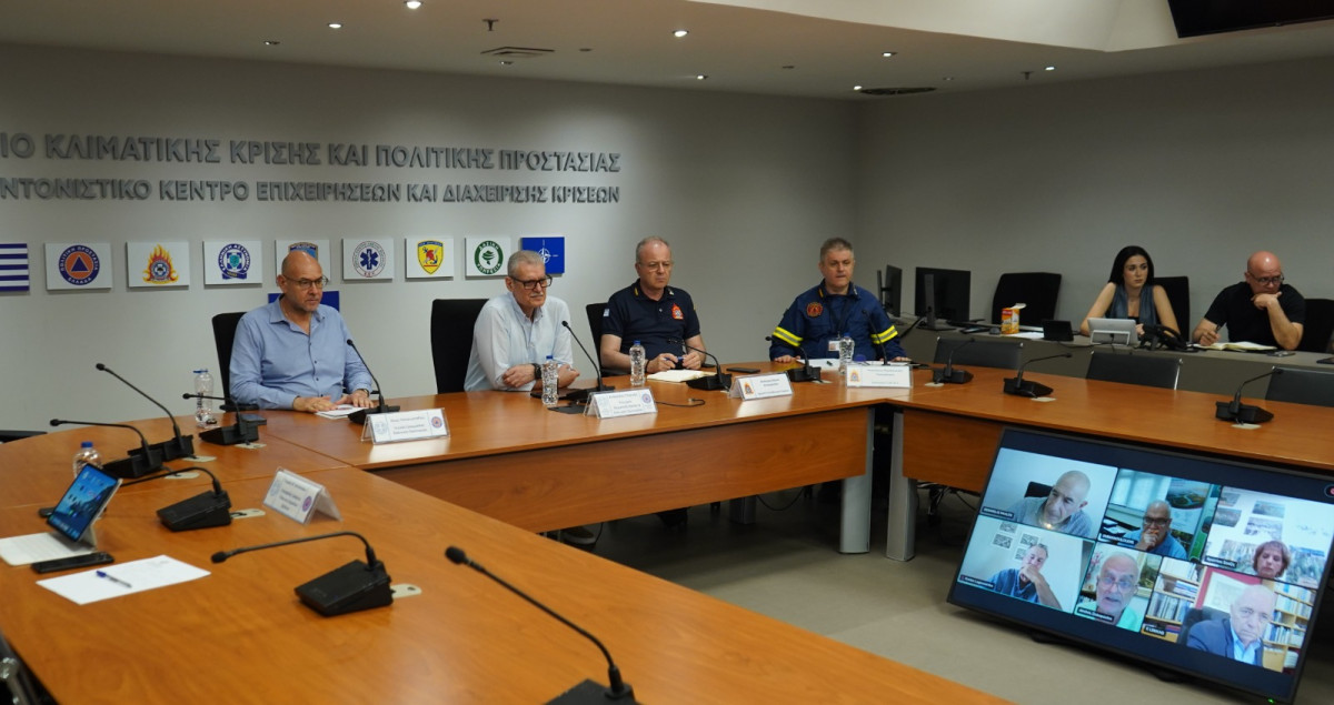 Συνεδρίασε η Επιτροπή Εκτίμησης Κινδύνου μετά το έκτακτο δελτίο ΕΜΥ: Οδηγίες στους πολίτες