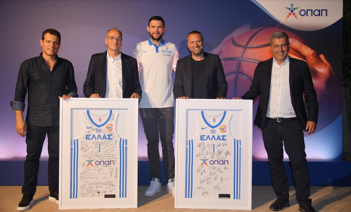 Ο ΟΠΑΠ στηρίζει την Εθνική Ομάδα στο Παγκόσμιο Κύπελλο Μπάσκετ