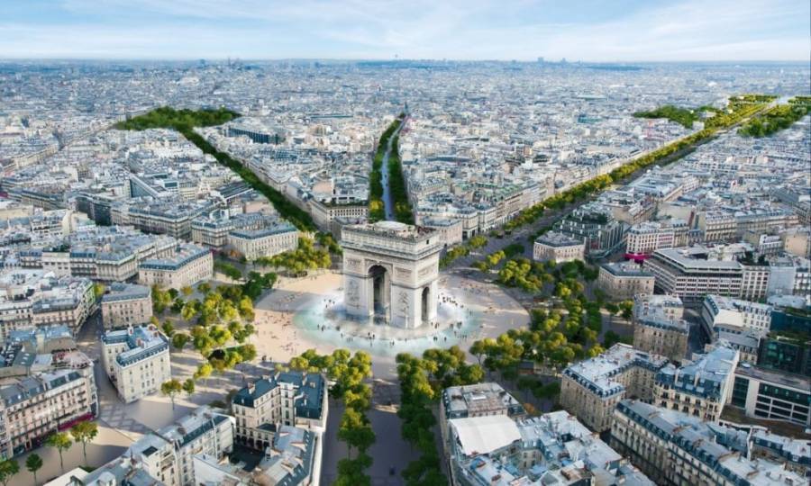 Παρίσι: Δίνεται το «πράσινο φως» για την αναμόρφωση της Champs-Élysées σε έναν «εντυπωσιακό κήπο»
