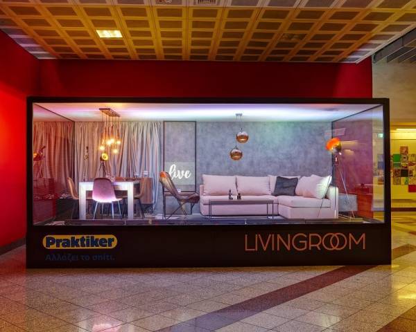 Praktiker Hellas «Αλλάζει το σπίτι» με ένα Pop Up Showroom