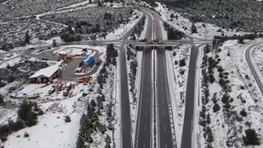 Ο Διοικητής του Β'Τμήματος Αυτοκινητοδρόμων... πλήρωσε το κλείσιμο της Αθηνών-Λαμίας