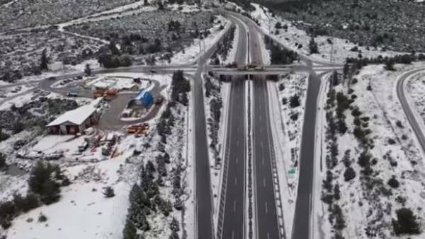 Ο Διοικητής του Β'Τμήματος Αυτοκινητοδρόμων... πλήρωσε το κλείσιμο της Αθηνών-Λαμίας