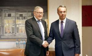 Eurogroup: Στο μικροσκόπιο οι επιπτώσεις του πολέμου- Συνάντηση Σταϊκούρα-Ρέγκλινγκ