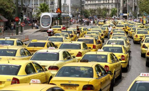 Χωρίς ταξί την Τρίτη 15/4 η Αττική, λόγω 24ωρης απεργίας
